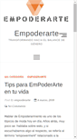 Mobile Screenshot of empoderarte.org